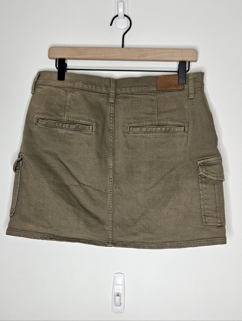 Rails Olive Wash Utility Mini Skirt - Women - Picture 8 of 9